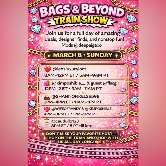 BAGS & BEYOND TRAIN SHARE SHOW WITH LOW STARTS! - Picture 2 of 10